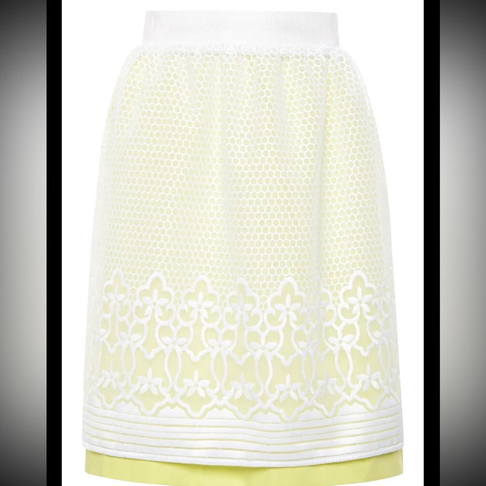 Ostwald Helgason Embroidered Skirt Size UK10/US8